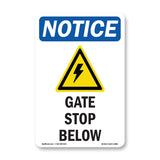 Gate Stop Below