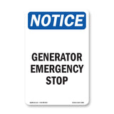 Generator Emergency Stop