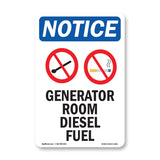 Generator Room Diesel Fuel