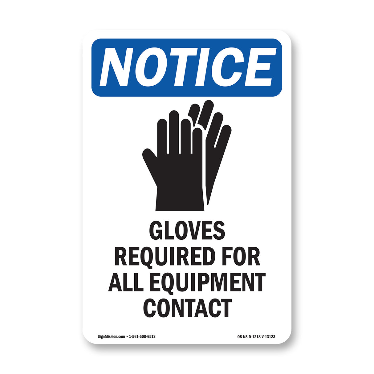 Gloves Required For All Equipment