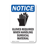Gloves Required When Handling
