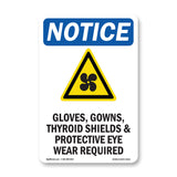 Gloves, Gowns, Thyroid Shields