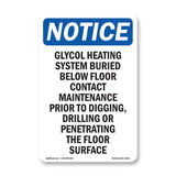 Glycol Heating System Buried Below Floor
