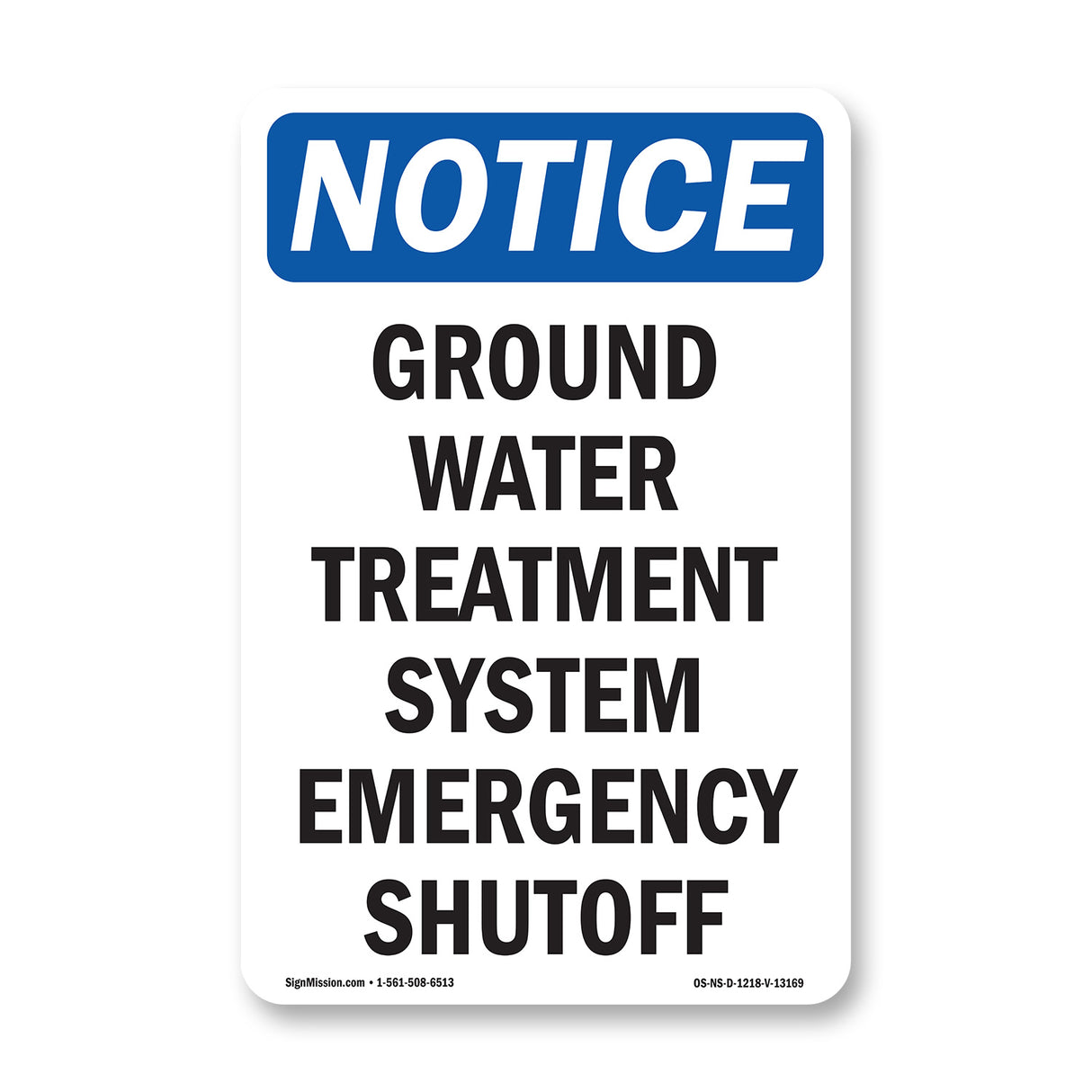Ground Water Treatment System Emergency Shutoff