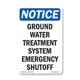 Ground Water Treatment System Emergency Shutoff