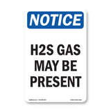 H2S Gas May Be Present