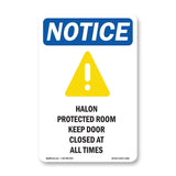 Halon Protected Room