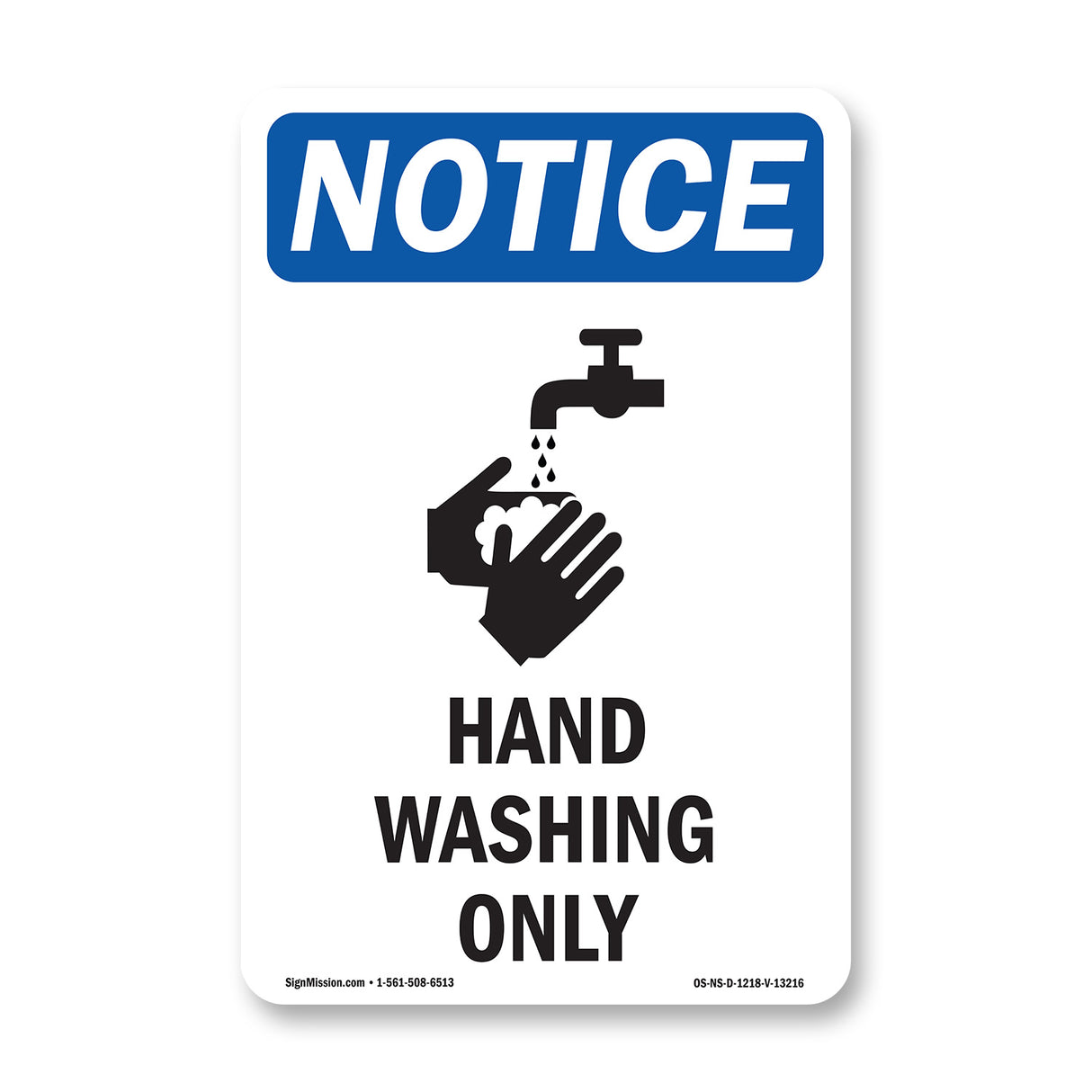 Hand Washing Only