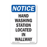 Hand Washing Station Located In Hallway