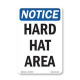 Hard Hat Area Sign