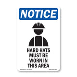 Hard Hats Must Be Worn In This Area