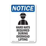Hard Hats Required During Overhead