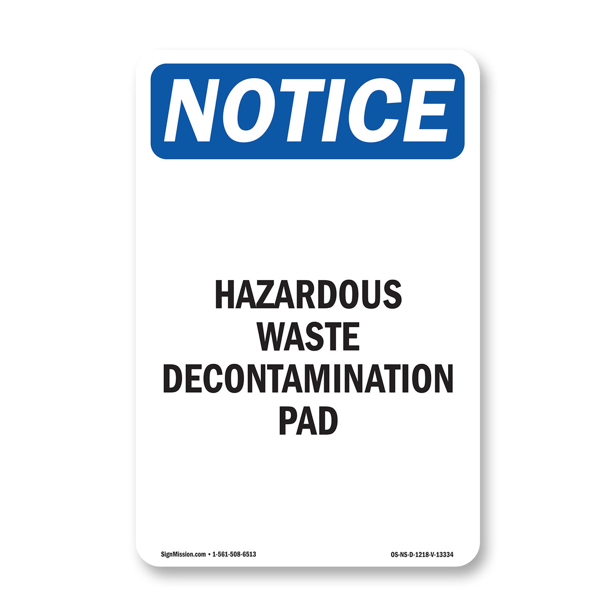 Hazardous Waste Decontamination Pad