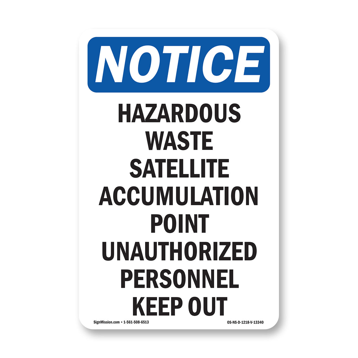 Hazardous Waste Satellite Accumulation Point
