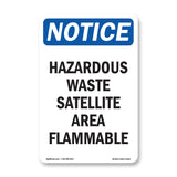 Hazardous Waste Satellite Area Flammable