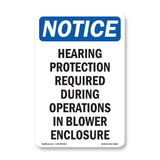 Hearing Protection Required During Operations