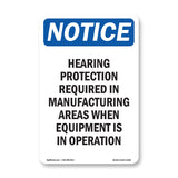 Hearing Protection Required In Manufacturing