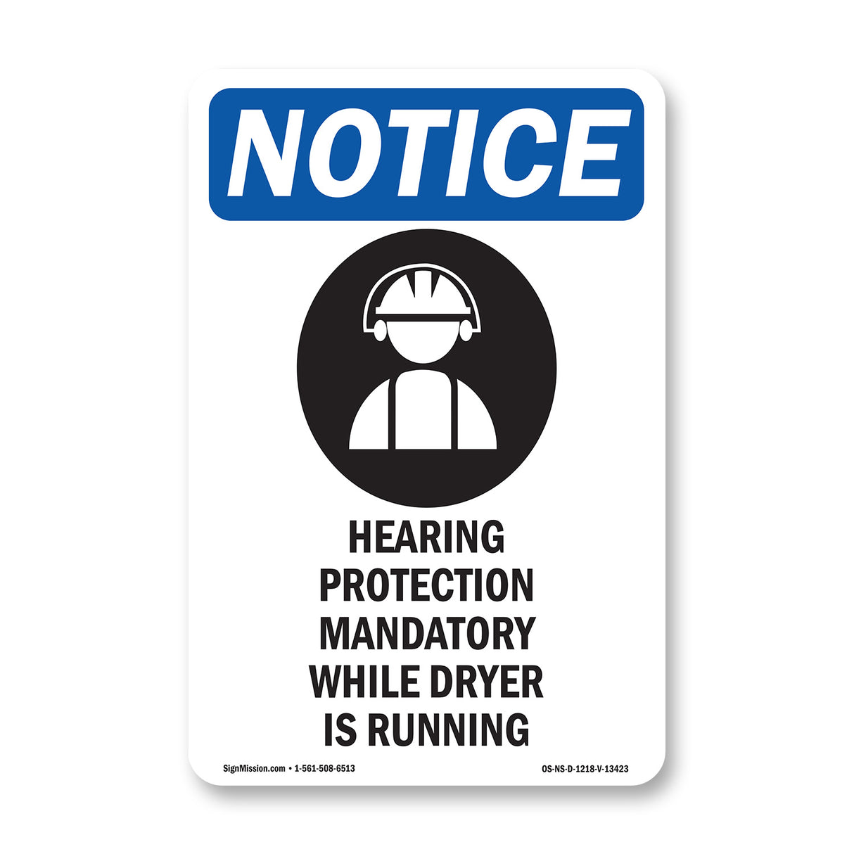 Hearing Protection Mandatory