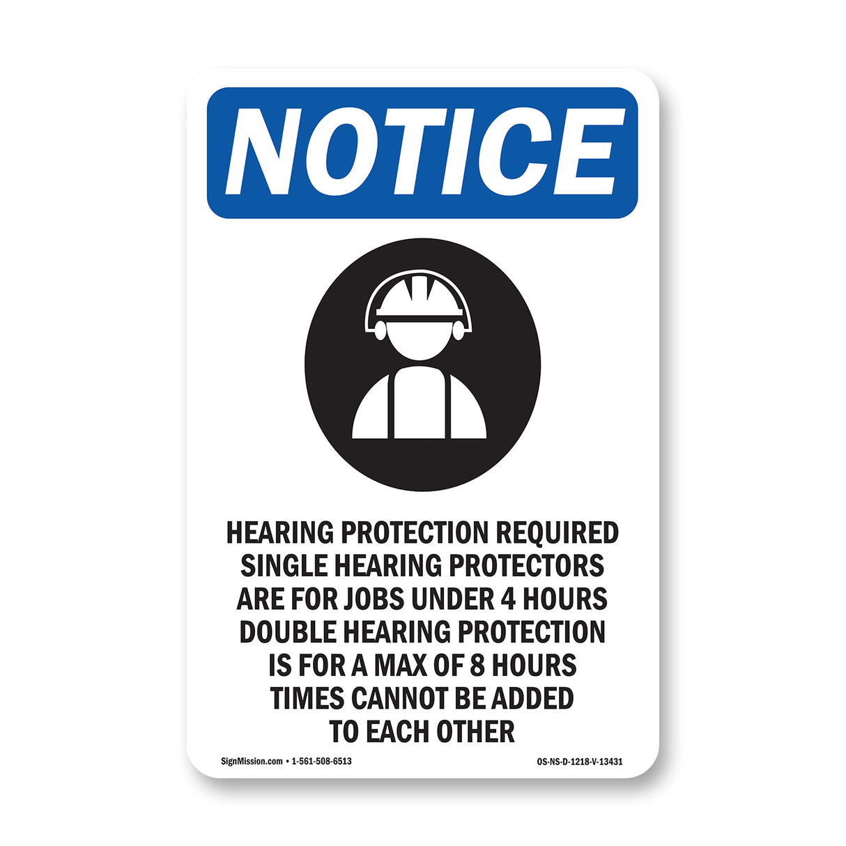 Hearing Protection Required