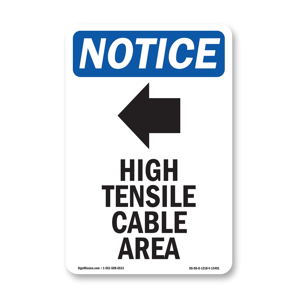 High Tensile Cable Area [Left Arrow]