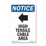 High Tensile Cable Area [Left Arrow]