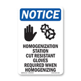 Homogenization Station Cut Resistant