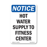 Hot Water Supply To Fitness Center