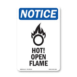 Hot! Open Flame