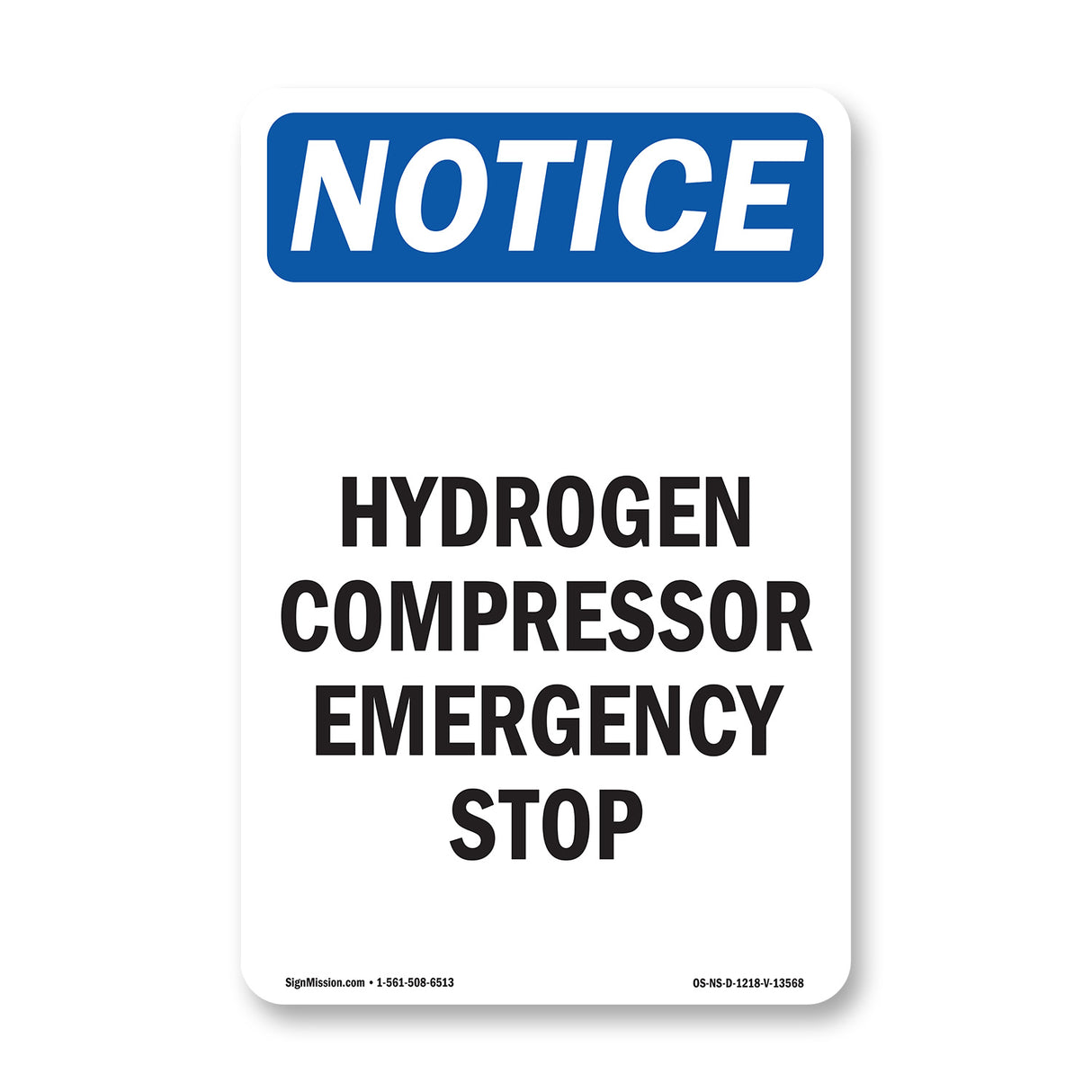 Hydrogen Compressor Emergency Stop