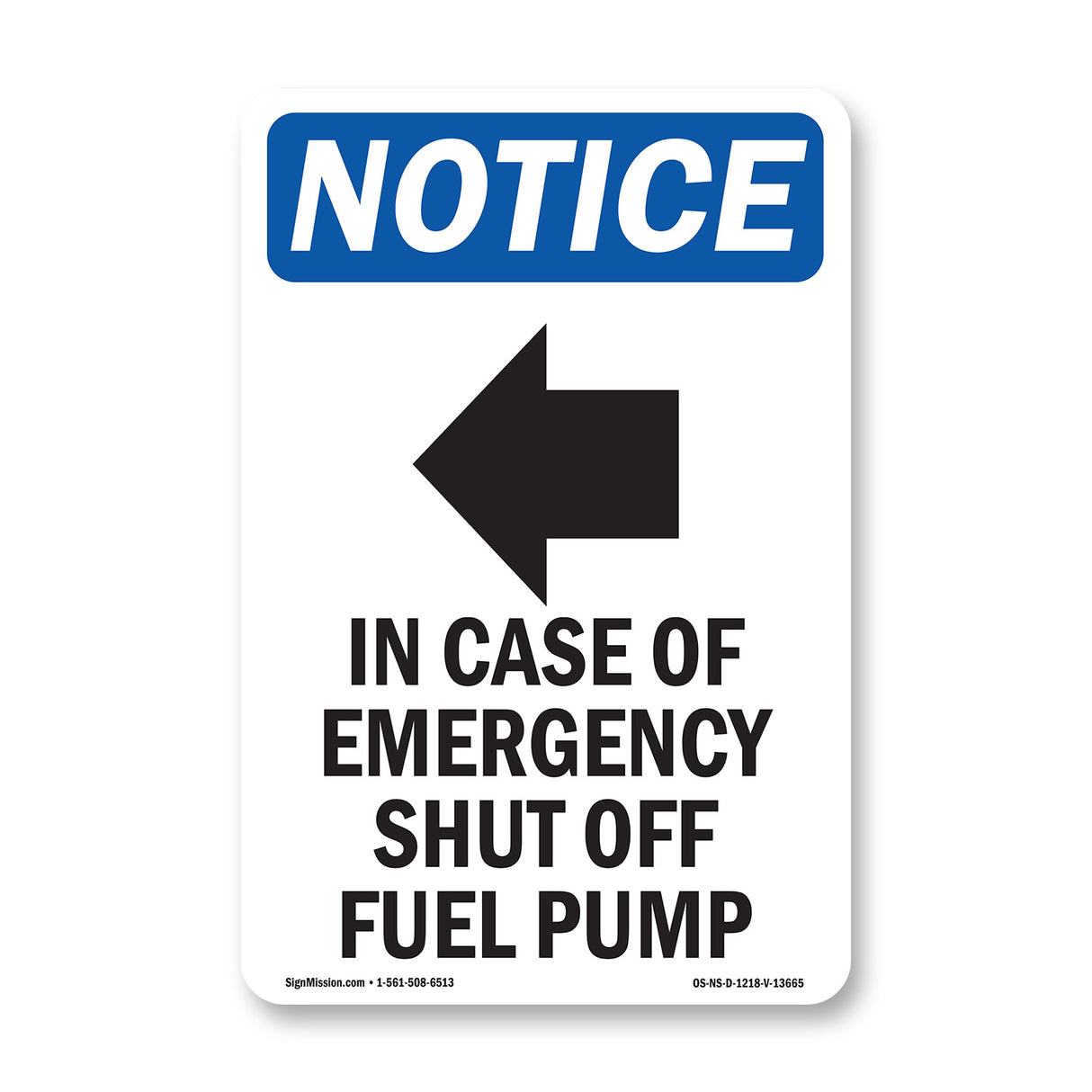 In Case Of Emergency Shut Off