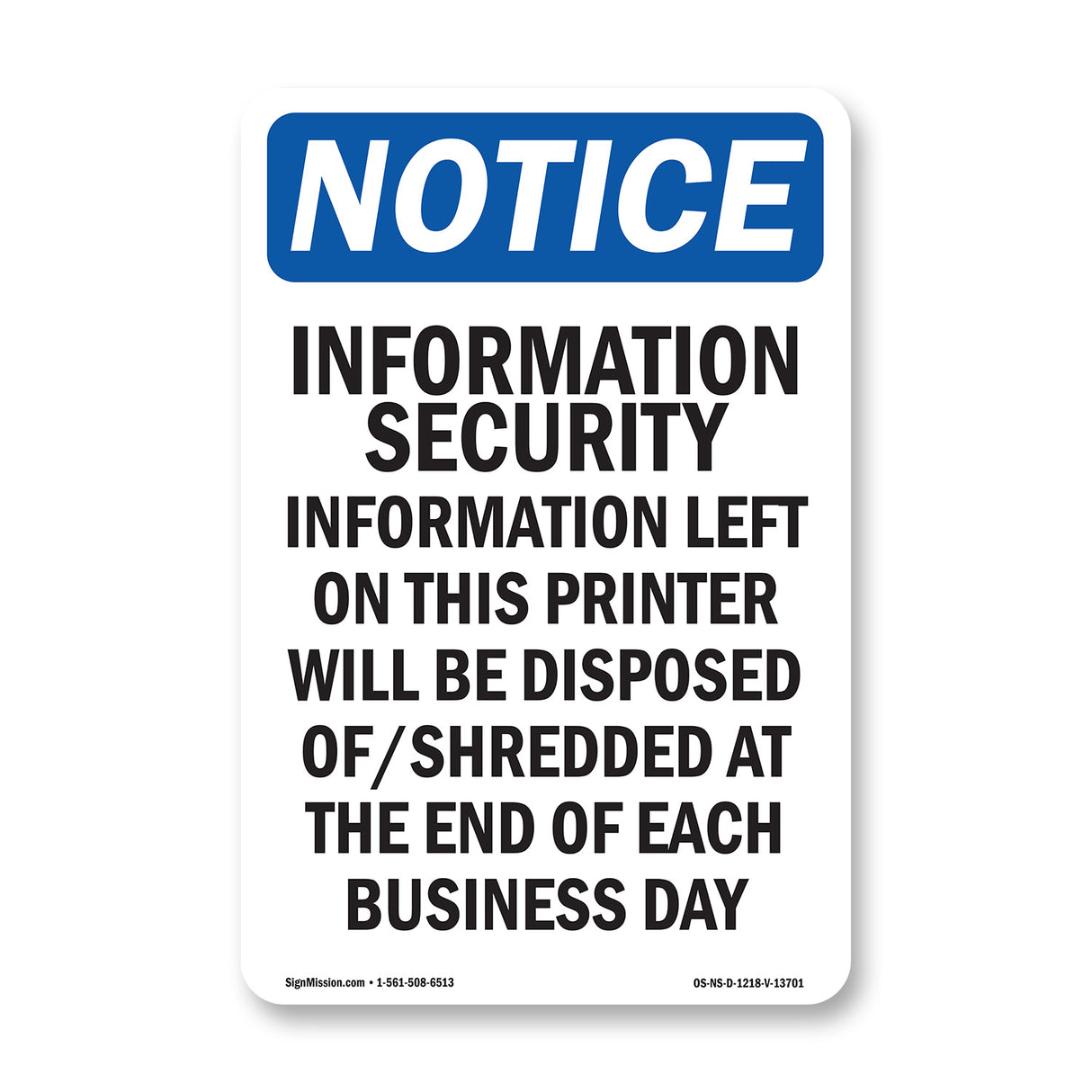 Information Security Information Left On