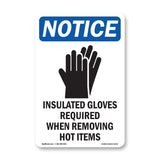 Insulated Gloves Required