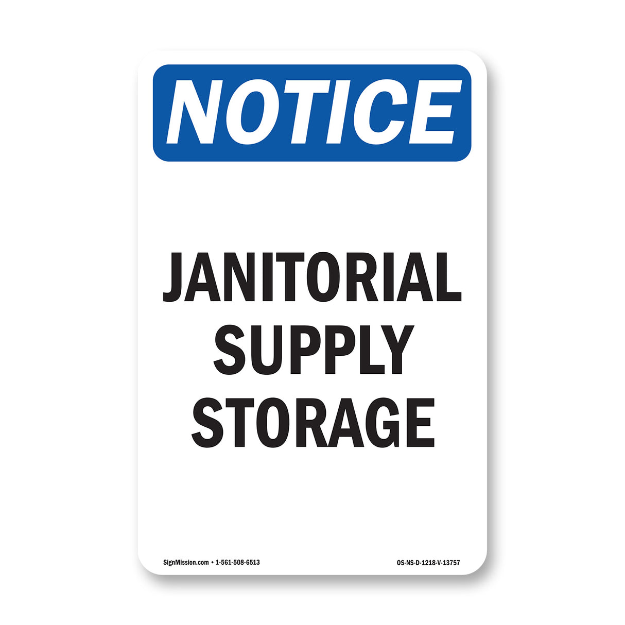 Janitorial Supply Storage