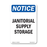 Janitorial Supply Storage