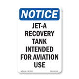 Jet-A Recovery Tank Intended For Aviation Use