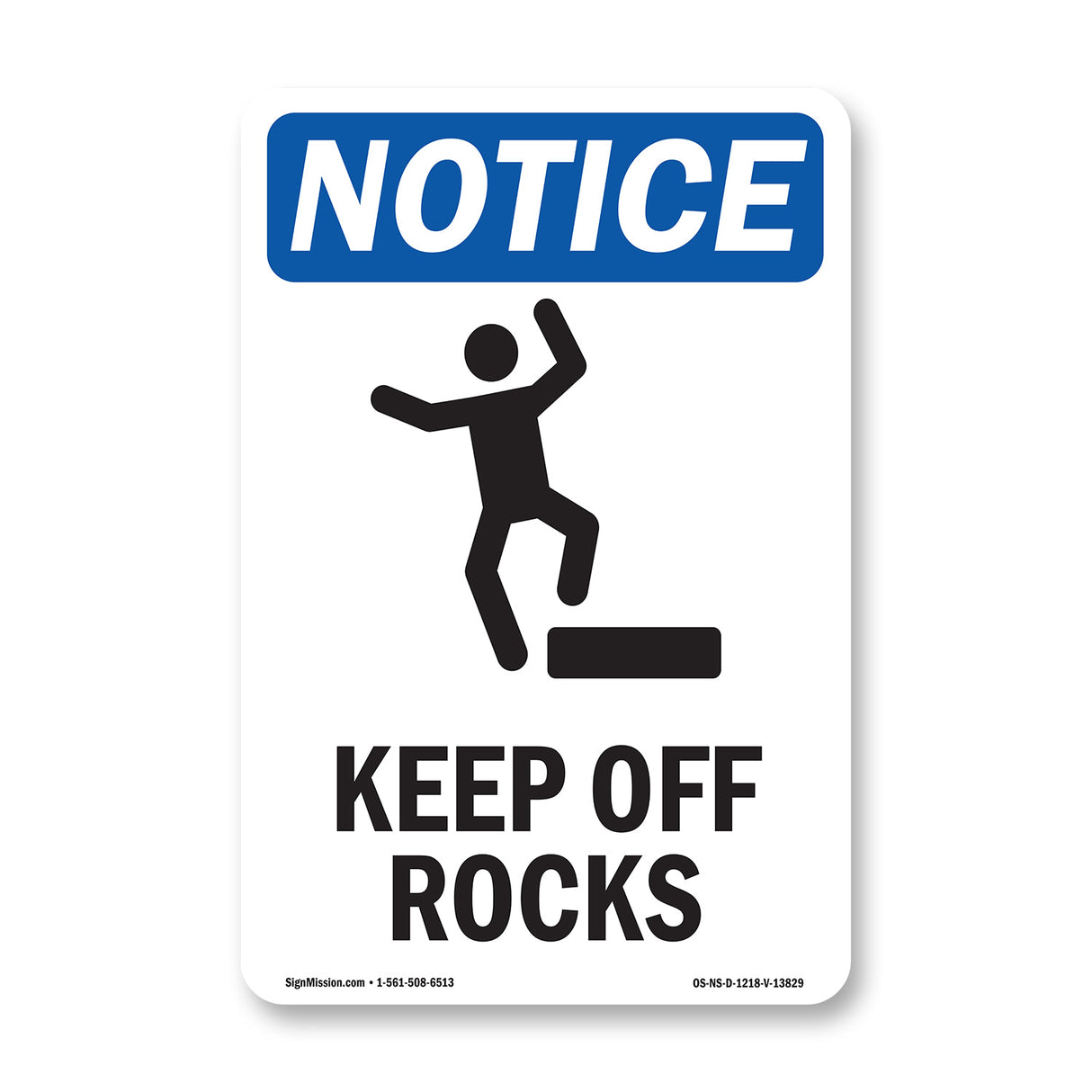 Keep Off Rocks