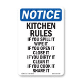 Kitchen Rules If You Spill It