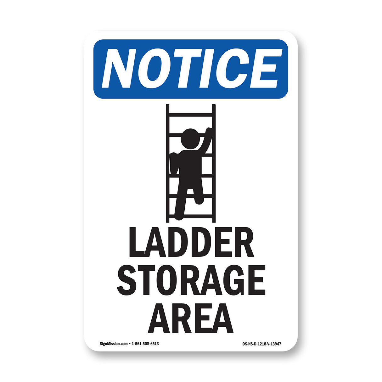 Ladder Storage Area