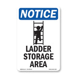 Ladder Storage Area