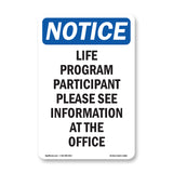 Life Program Participant Please See Information