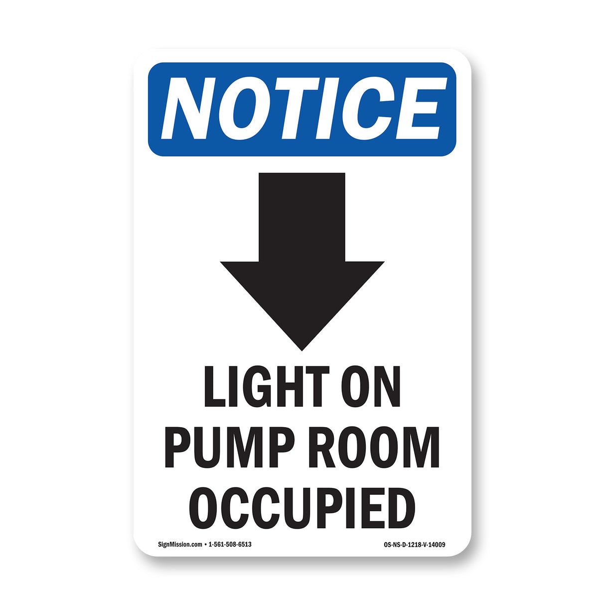 Light On Pump Room Occupied