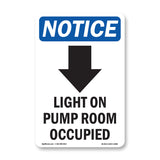 Light On Pump Room Occupied