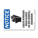 Liquid Nitrogen Wear Gloves