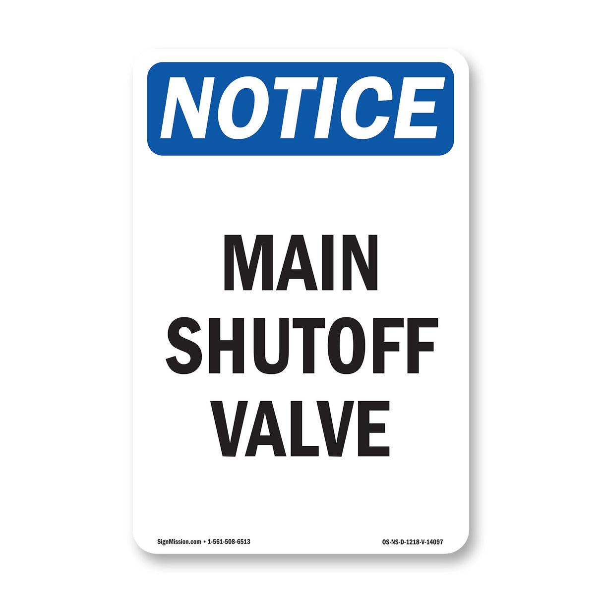 Main Shutoff Valve