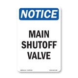Main Shutoff Valve