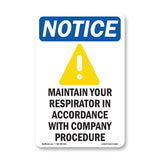 Maintain Your Respirator
