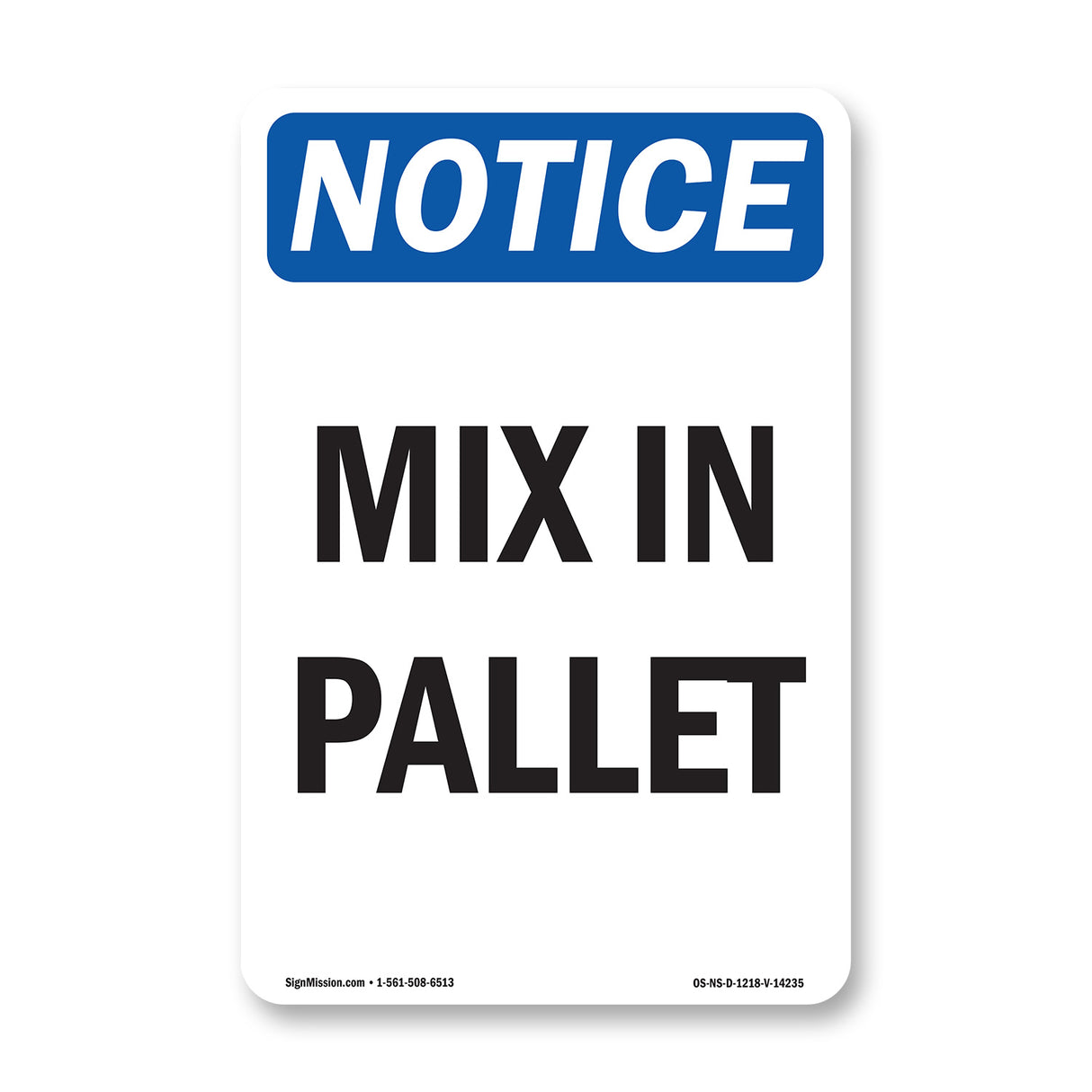 Mix In Pallet