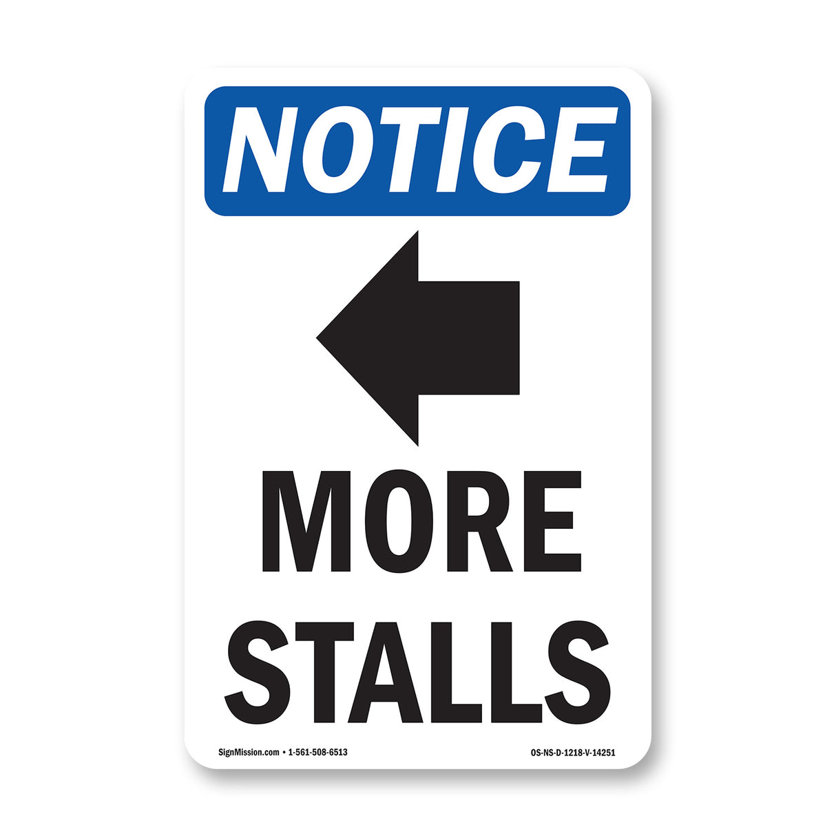 More Stalls [Left Arrow]