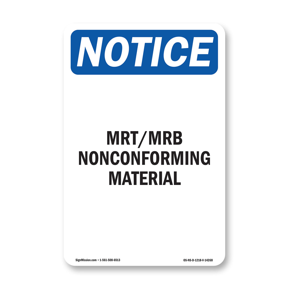 Mrt Mrb Nonconforming Material
