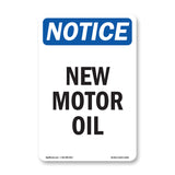 New Motor Oil